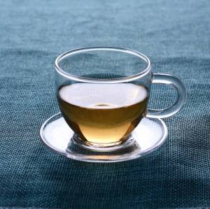 Porzellankugel Einzelglas Teetassen mit Henkel