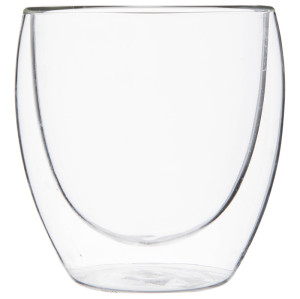 benutzerdefinierte manuelle blasen doppelwandige glas tasse