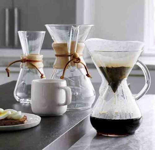 China benutzerdefinierte Glas gießen über Pyrex Glas Kaffeekanne
