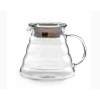 Glassware Tartisan-crafted hicken glass Durable wave texture glass coffee server