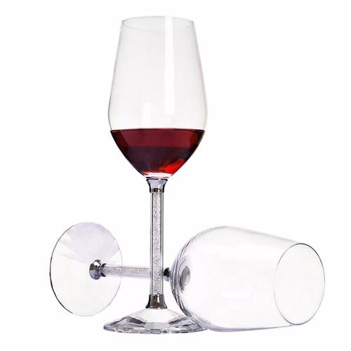 Exklusive bleifreie Birnenform Weinglas Tasse