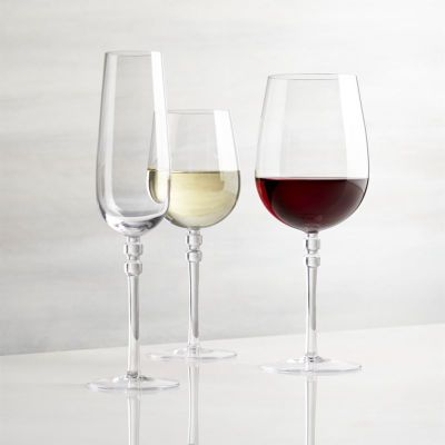 Design élégant borosilicate verres à vin et verres à pied