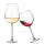 Elegante diseño de borosilicato copas de vino y Stemware