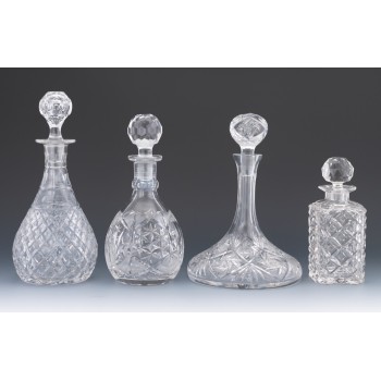 Glassware Multi-shape trendy style  crystal  glass perfume bottle unique glass perfume bottle