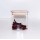 Hand Made Glass Square Candy/Coffee Storage Jars