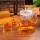 Hand Made Clear Borosilicate Glass Tea Set