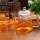Hand Made Clear Borosilicate Glass Tea Set
