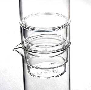 Vertical glassware transparent quality glass  cold drip coffee maker