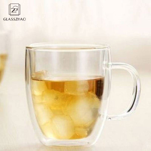 Premium Handcrafted Double Wall Drink Cup with Handle Ideal for OEM, ODM, Wholesale and Distribution