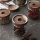 Hand Made Glass Canister for Food Storage Jar