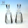 Glassware Transparent Square glass perfume bottle