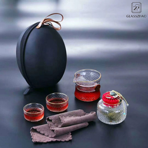 Portable Mini Glass Tea Set