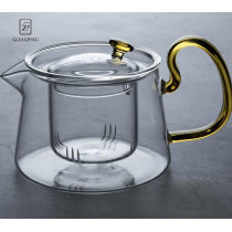 GZ Personalized Borosilicate Glass Mini Tea Pot