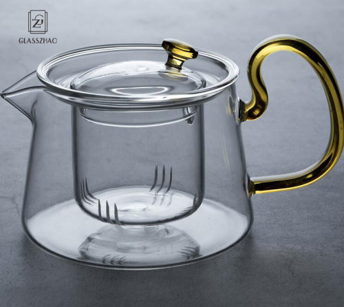 GZ Personalized Borosilicate Glass Mini Tea Pot