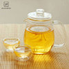 GZ Hand Made Glass Large Teapot with Lid