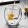 Hand Made Glass Tea Cup with Lid