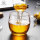 Hand Made Glass Tea Cup with Lid