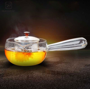 GZ Glass Tea Boiling Set with Clear Borosilicate Glass