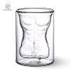 Sexy Lady Men Durable Double Wall Whiskey Glasses Beer Cup