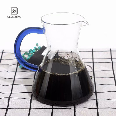 GZ Brand Hand Made Glass Cofffee Maker with Handle