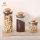 Hand Made Special Material Cover Glass Jar for Food Storage