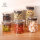 Hand Made Special Material Cover Glass Jar for Food Storage