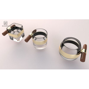 American Style Cigar Glass Cup