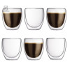 Double Wall Glass Cup For Cappuchino& Cocktail Espresso