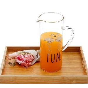 Heat Resistant Glass Pitcher