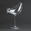 Bird design borosilicate wine glasses Unbreakable wine glasses Bird design Wine Glass Mouthblown