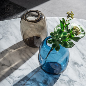 Big and exquisite Glassware borosilicate glass vase
