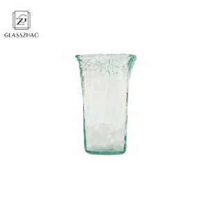 Glassware Breakage-proof hand-blown clearglass transparent flower and filler vase for home and wedding