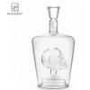 GZ Hand Made Borosilicate /Crystal Glass Skull Head Decanters For Vodka