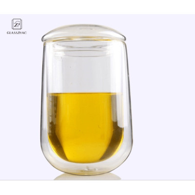 Handmade Creative Double Wall Cup Heat-Resisting Glass Beer Tea Mugs