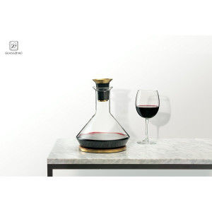 GZ Hand Made Borosilicate /Crystal Glass Wine Decanters