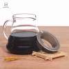 Glassware Tartisan-crafted hicken glass Durable wave texture glass coffee Pot