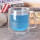 Hand Made Double Wall Glass Beverage Cup With Handle