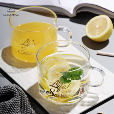 Clear Glass Cup Drinking BottleWare