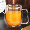 Double Wall Glass Coffee Handmade Cup For Tea Milk Beer Cold Hot Drink
