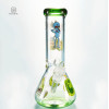 Rick and Morty Glass Bong Collectible Tobacco Water Pipe Vase Bubbler Hookah