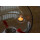 Clear Glass Floating Bowl Tealight Candle Holders