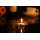 Clear Glass Floating Bowl Tealight Candle Holders