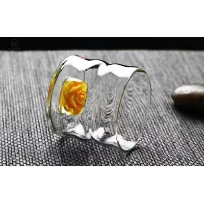 Handblown Glassware single wall delicate glass cup