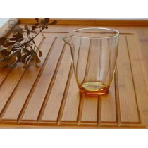 Hand Made Heat Resistant Glass Cha Xi Water Bowl for Gongfu Tea Cups