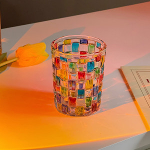 Glass Zhao Rainbow cup