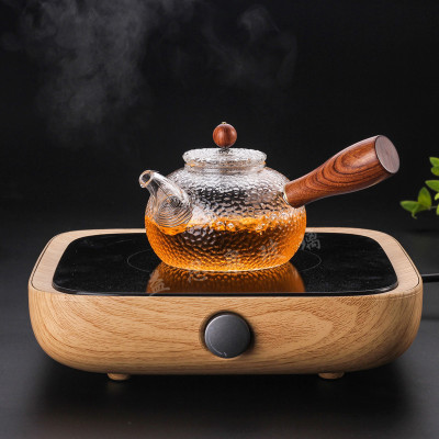 Hot selling Glass tea pot Glass tea set Borosilicate glass tea set Handmade glass tea set