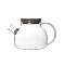 1000/1600 ML High Borosilicate Glass Teapot Set, Heat Resistant Clear Glass Tea Pot With Tea Warmer