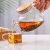 High Borosilicate Glass Bamboo Cover Pot Large-capacity Teapots Thickened Kettle Electric Pottery Stove Heat Resistant Tea pots