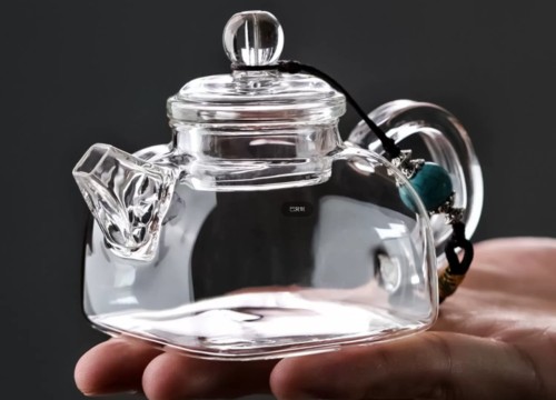 2023 New Wholesale mini bubble teapot one person with small capacity filter square green tea dedicated to the mouth to drink