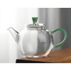 High borosilicate glass 400ml Wholesale Heat Resistant Borosilicate Glass Tea Pot Set Glass Tea